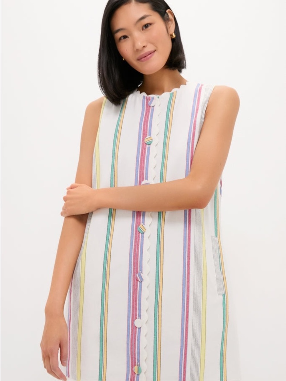 Tuckernuck Isla Stripe Savanna Dress - Picture 2 of 9